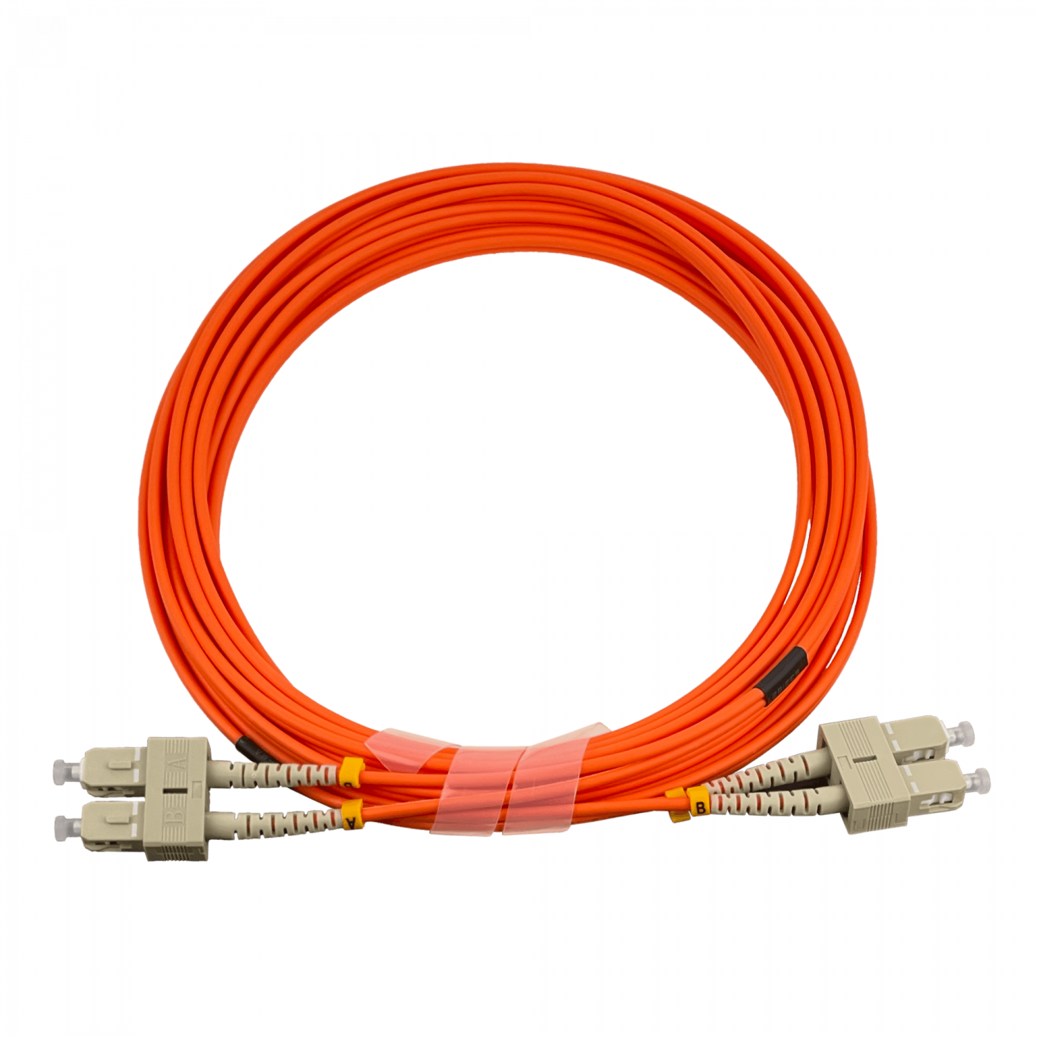 5mt SC-SC OM1 MultiModo MM Duplex Jumper Fibra 62.5/125um 3mm LSZH 3