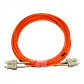 5mt SC-SC OM1 MultiModo MM Duplex Jumper Fibra 62.5/125um 3mm LSZH - Miniatura 3