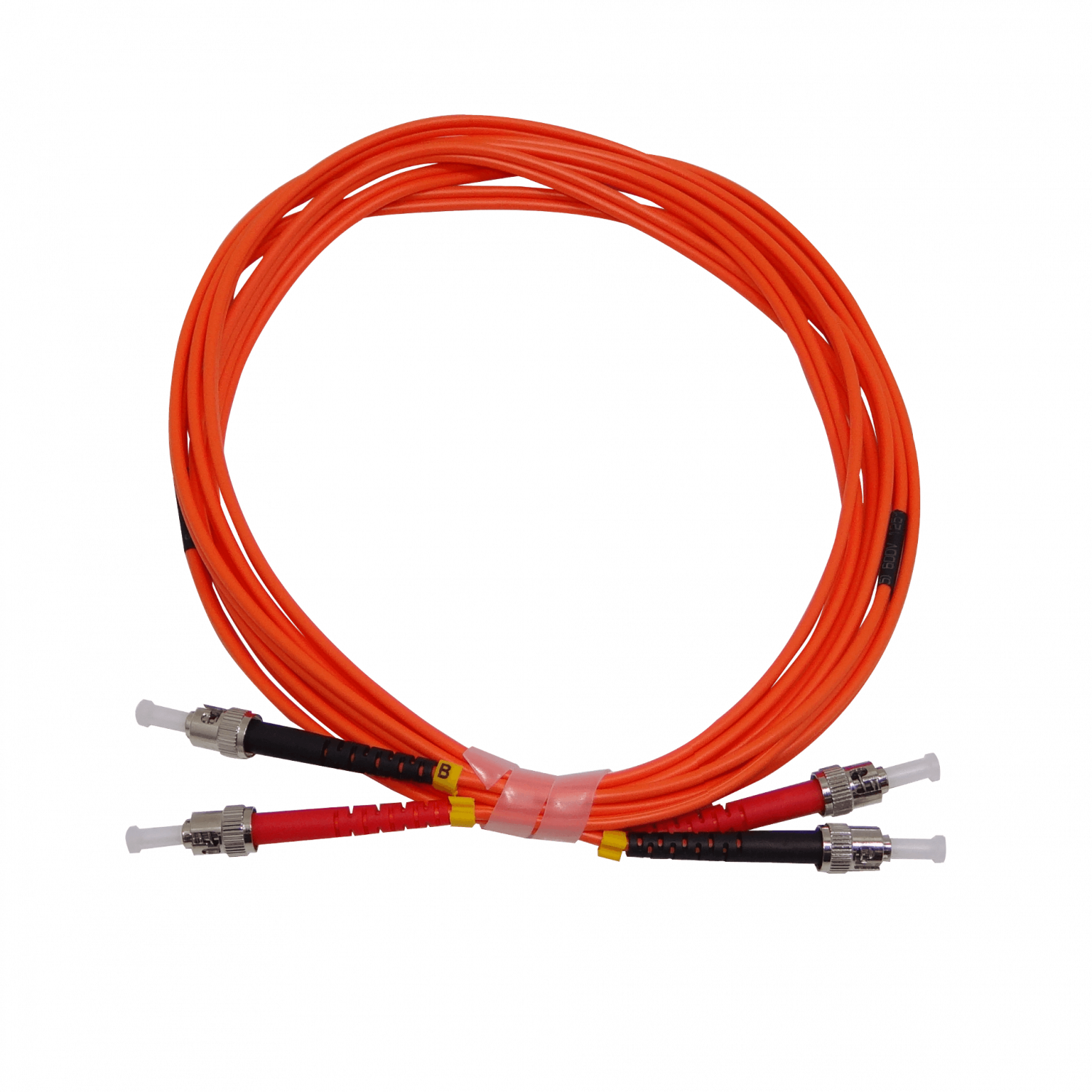 3mt ST-ST OM1 Multimodo MM Duplex Jumper Fibra 62.5/125um LSZH 2