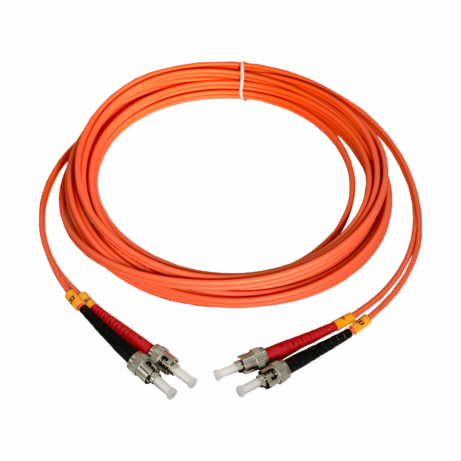 5mt ST-ST OM1 Multimodo MM Duplex Jumper Fibra 62.5/125um LSZH 1