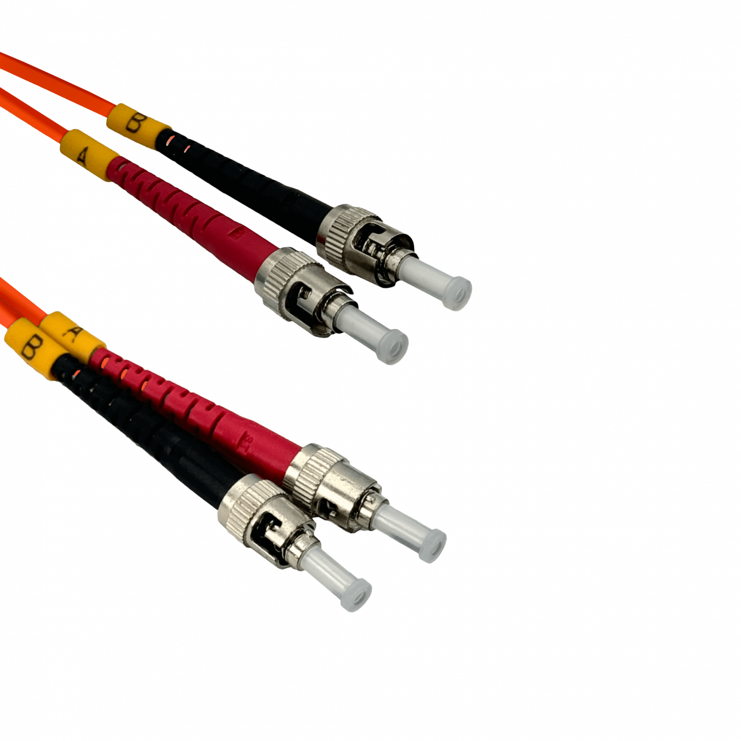 5mt ST-ST OM1 Multimodo MM Duplex Jumper Fibra 62.5/125um LSZH 2