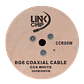 RG6 Blanco 305mts Carrete RG-6 Cable Coaxial 75ohm Aleacion-CCS - Miniatura 3