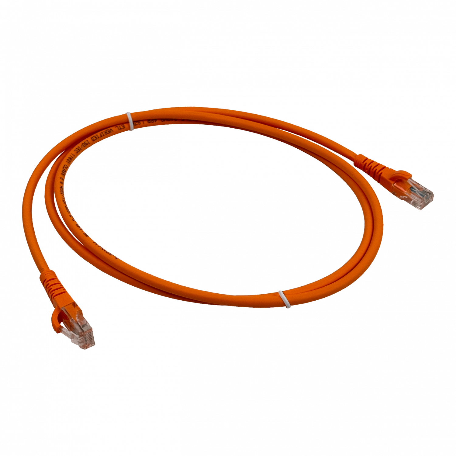 Cable Patch LINKMADE Cat5E Naranja LSZH, 1.5m, Inyectado, Multifilar 1