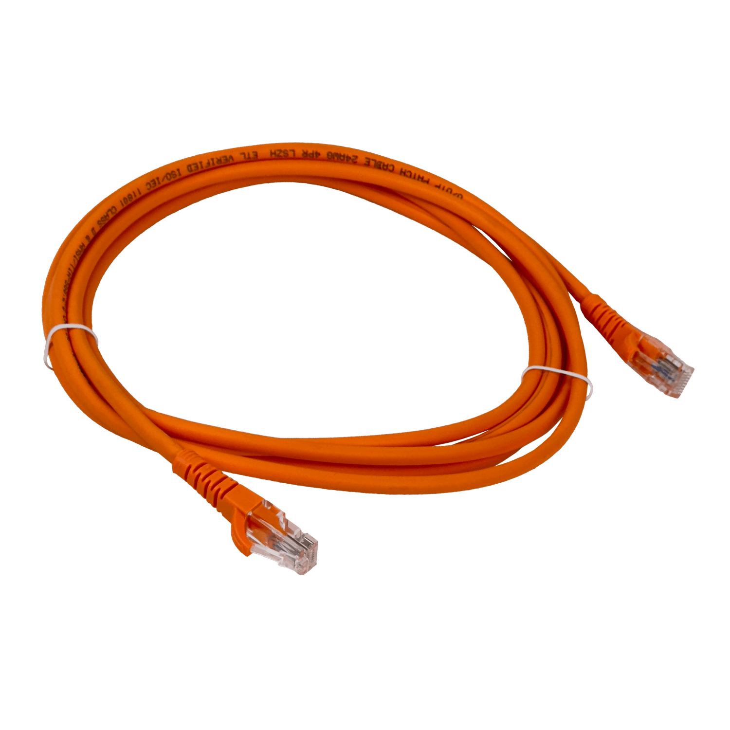 Cable Patch LINKMADE Cat5e 3mt Naranjo LSZH Inyectado Multifilar 2