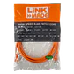 Cable Patch LINKMADE Cat5e 3mt Naranjo LSZH Inyectado Multifilar - Miniatura 4