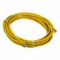 Cable Patch LINKMADE Cat5e 7.5mt Amarillo LSZH Inyectado Multifilar - Miniatura 4
