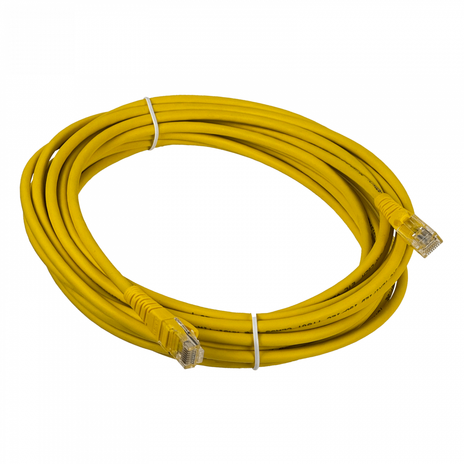 Cable Patch LINKMADE Cat5e 7.5mt Amarillo LSZH Inyectado Multifilar 4