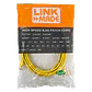 Cable Patch LINKMADE Cat5e 7.5mt Amarillo LSZH Inyectado Multifilar - Miniatura 5