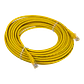 Cable Patch LINKMADE Cat5E Amarillo LSZH, 15m, Inyectado, Multifilar   - Miniatura 4