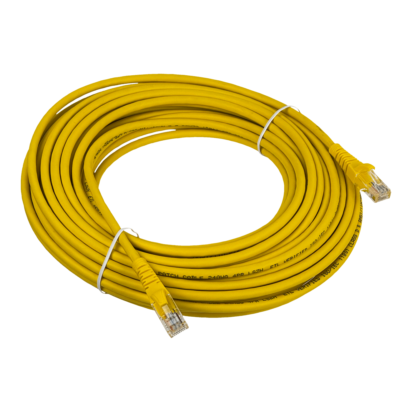 Cable Patch LINKMADE Cat5E Amarillo LSZH, 15m, Inyectado, Multifilar   4