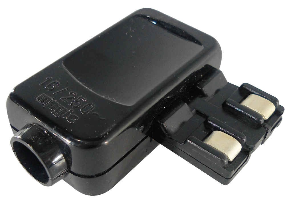 BTICINO 2300 ENCHUFE MACHO SEGURIDAD 16A 2P+T MAGIC 3