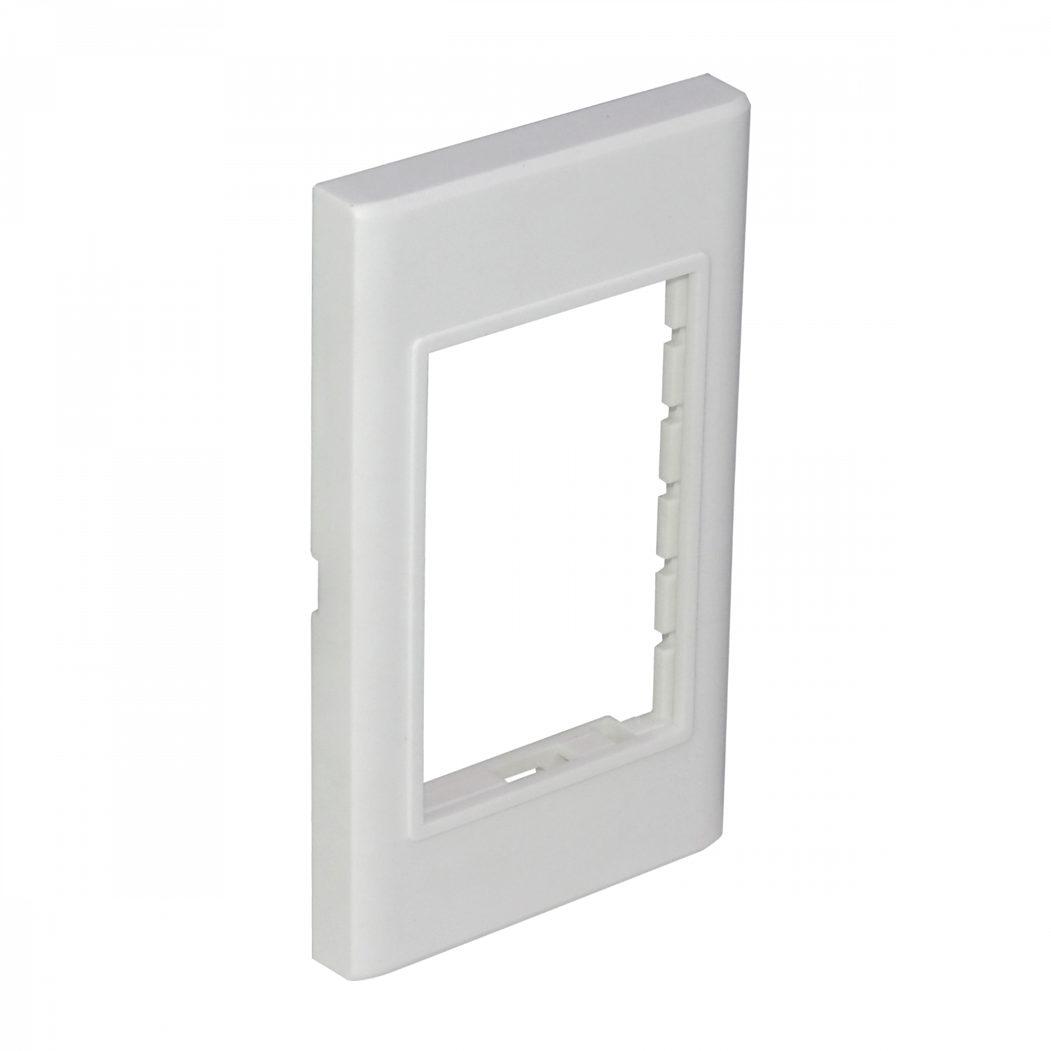 3-Espacios Placa Mural 120x70mm Blanca Faceplate Multimedia LY-092 3