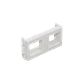Porta 2-Keystone para placa mural Multimedia FQ1-FQ2-FQ3 - Miniatura 2