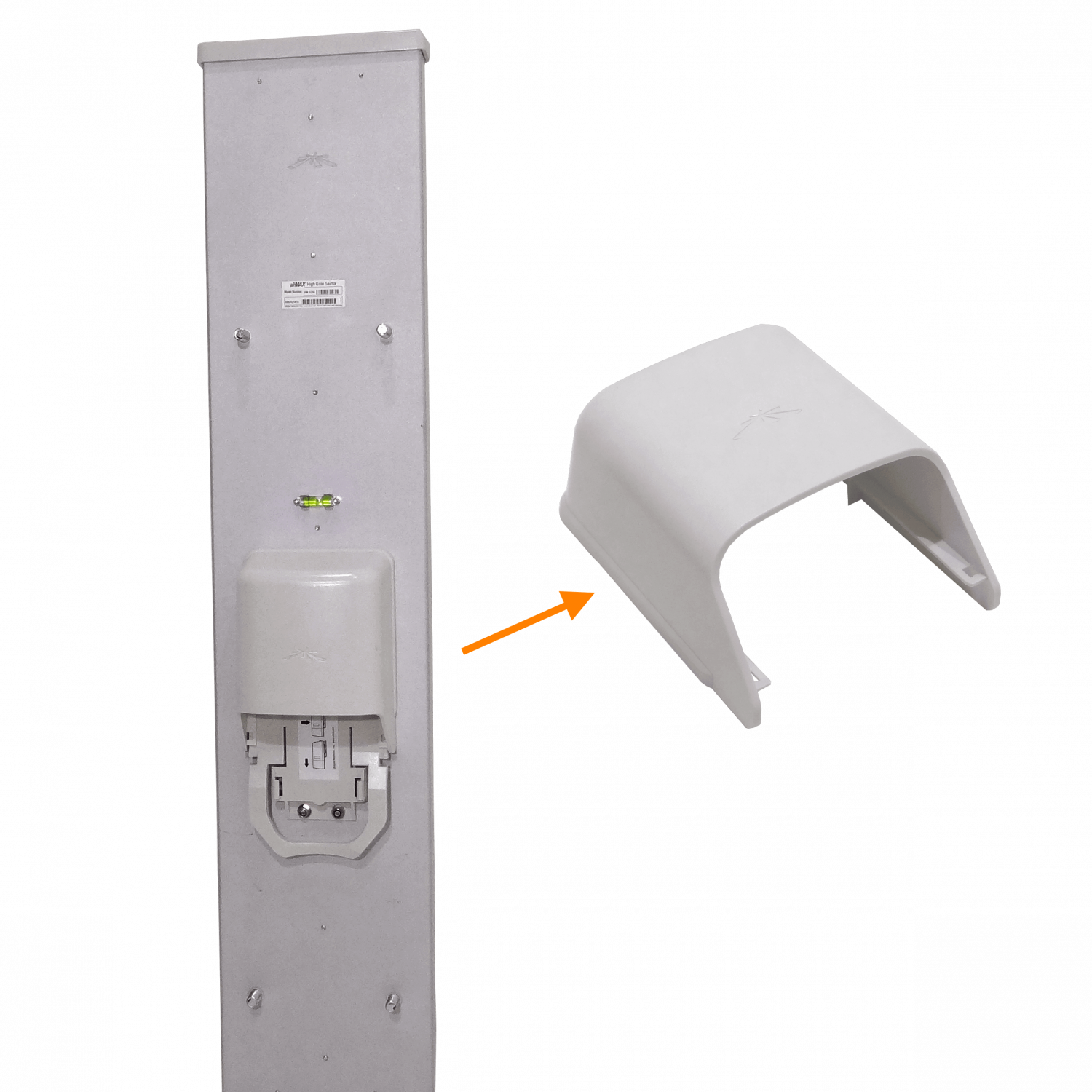 Antena Sectorial Ubiquiti AM-2G16-90 - 16dBi, 90°, 2.4GHz, 2x2 MIMO 8