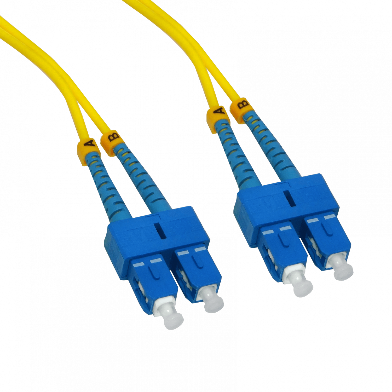 10mt SC-SC/UPC MonoModo SM Duplex Jumper Cable Fibra 9/125um 3mm 3
