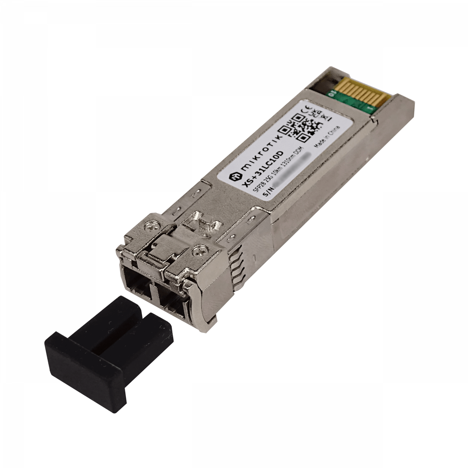 Módulo SFP MikroTik XS+31LC10D - 1G/10G/25G, 1310nm, 10km 1