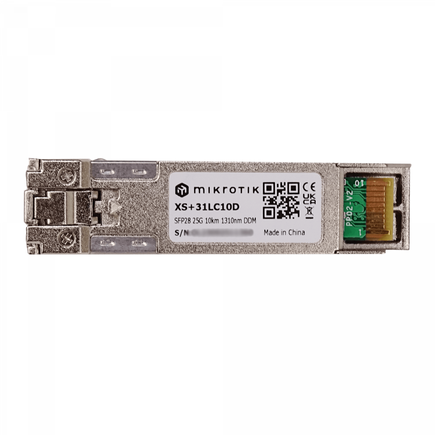 Módulo SFP MikroTik XS+31LC10D - 1G/10G/25G, 1310nm, 10km 2