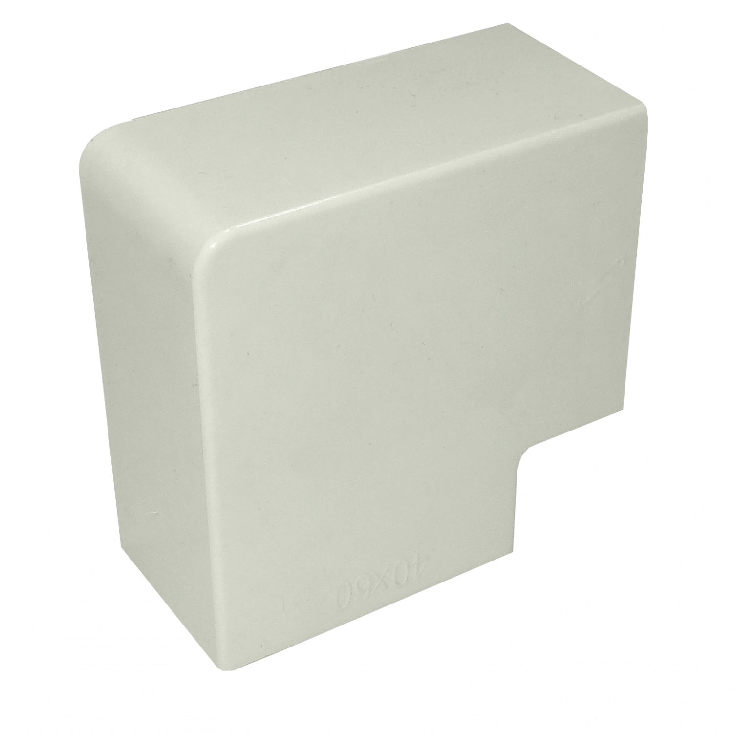 Angulo plano LinkChip QN6P 60x40mm blanco para canaleta QN6W 2