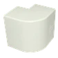 Angulo exterior LinkChip QN6E 60x40mm blanco para canaleta QN6W - Miniatura 1