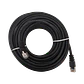 Cable Exterior LINKMADE Cat5e Negro SF/UTP 10mt para Instalación en Exteriores - Miniatura 1