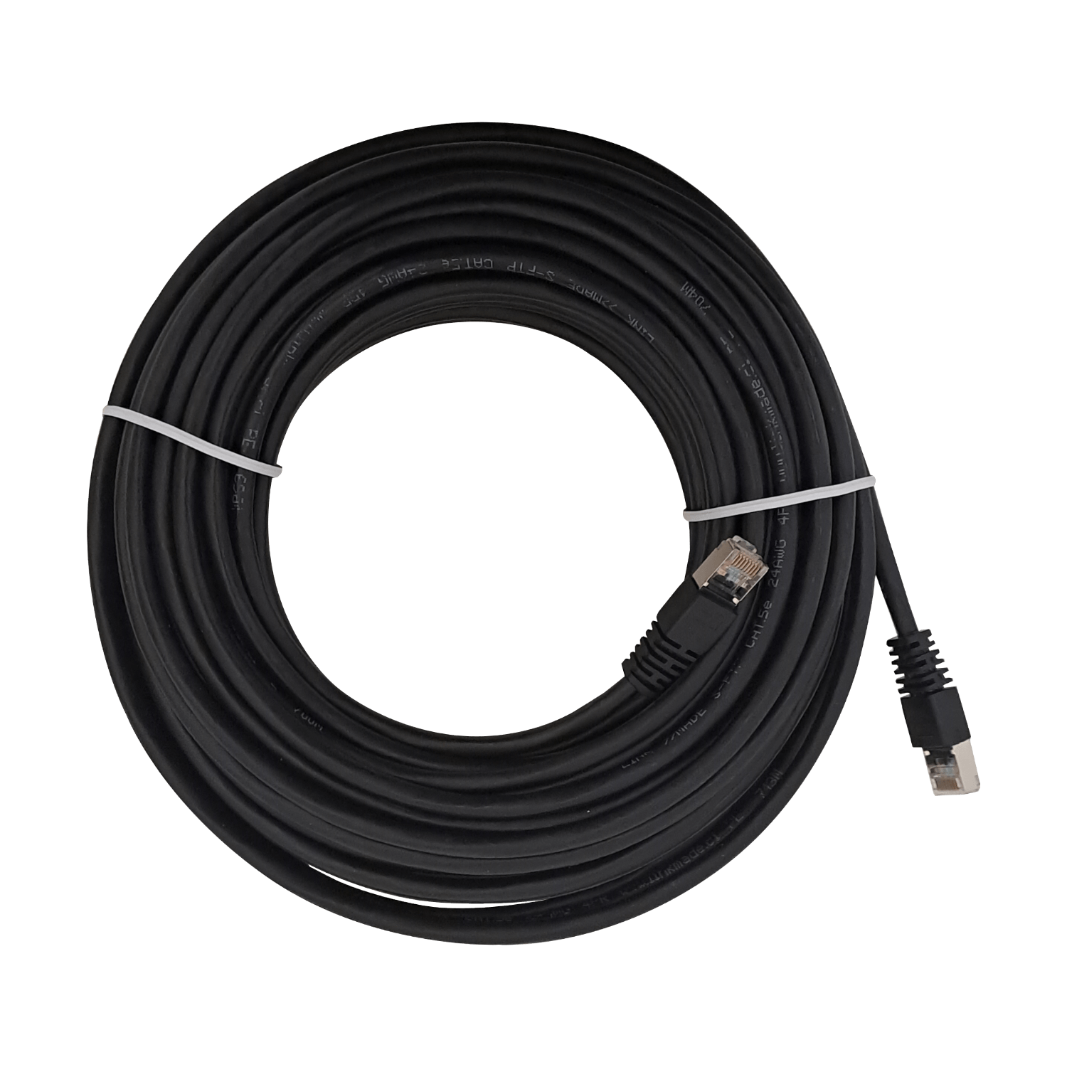 Cable Exterior LINKMADE Cat5e SF/UTP 20mt Negro Multifilar 2