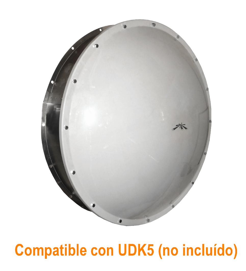 Cubierta Domo Radome de 3 Pies para RD-5G34, Protección contra Intemperie, Ubiquiti RAD-3RD 4