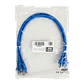 Pack x4 Cable Patch LINKMADE Cat5e 0.5mt Azul LSZH Inyectado Multifilar - Miniatura 4