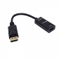 Adaptador de Video 4K HDMI Hembra a DisplayPort Macho 4K Negro 8cm - Miniatura 1