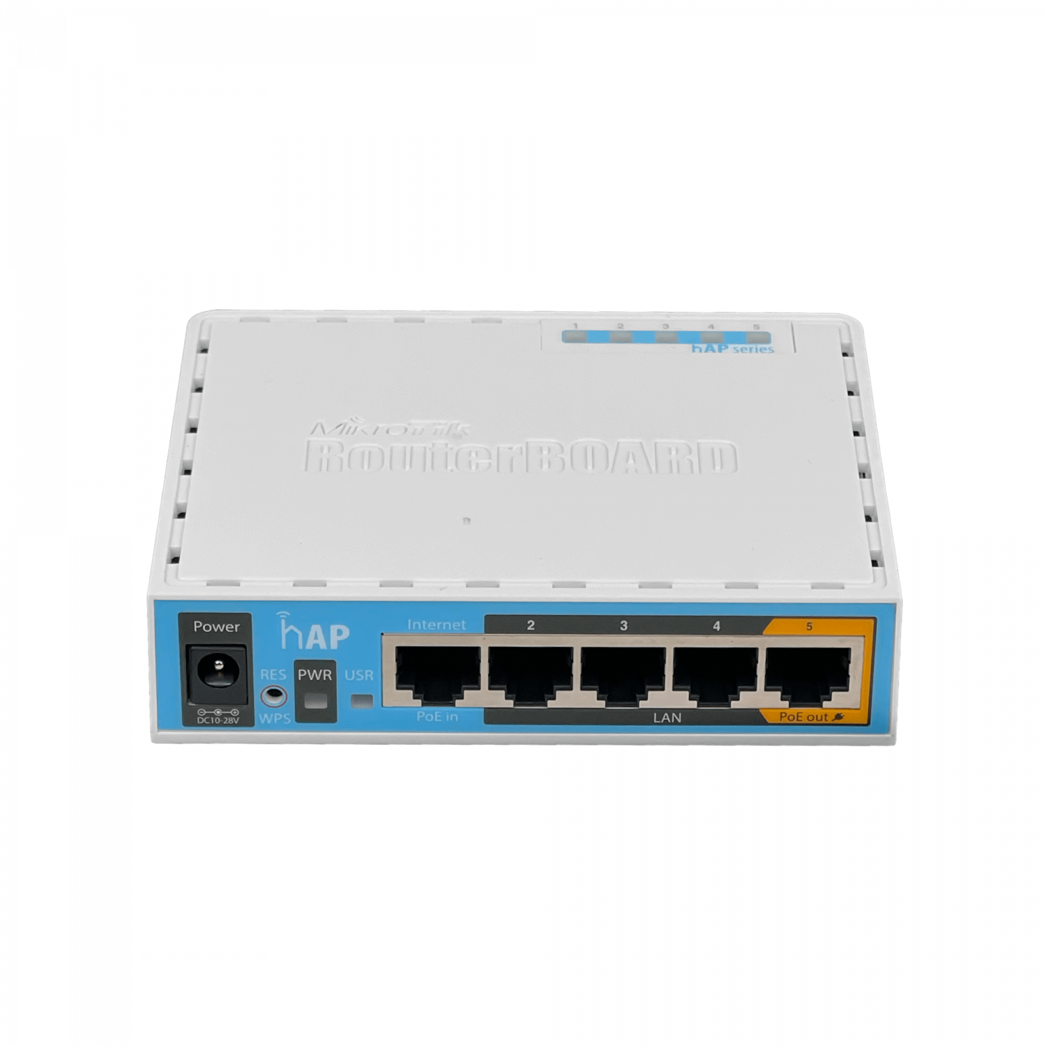 Router Inalámbrico MikroTik hAP RB951Ui-2nD - 2.4 GHz, 5 Puertos Ethernet, PoE Out 7