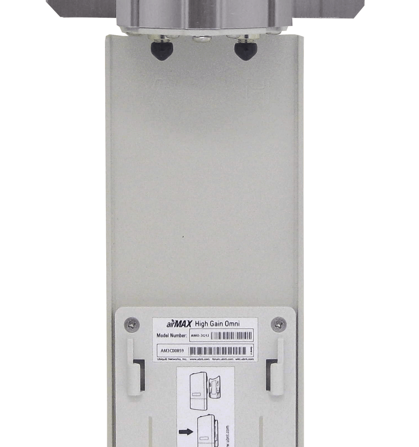 UBIQUITI 13dBi 2x2 5GHz Antena Omnidireccional 2-RPSMA Exterior 4