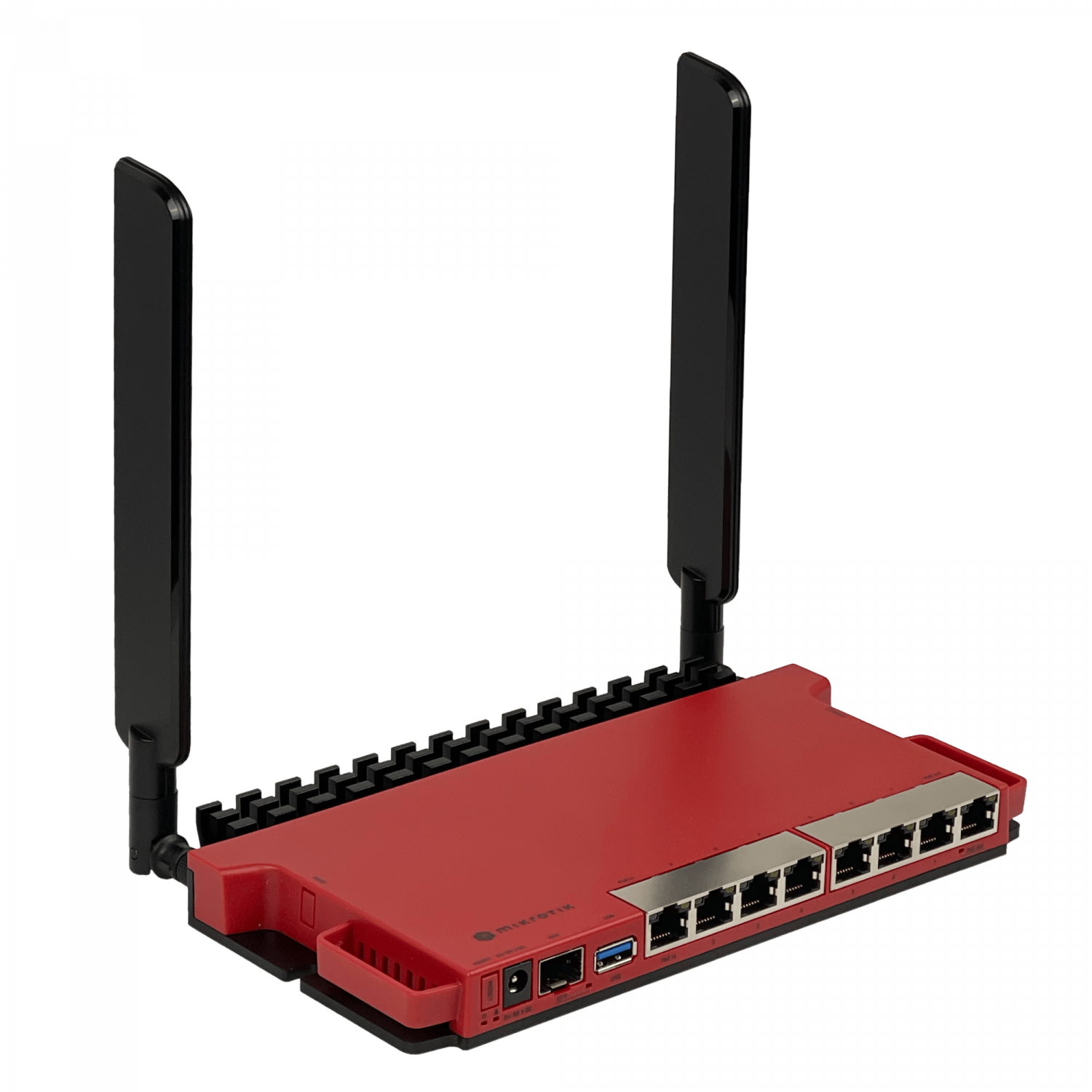 Router Inalámbrico MikroTik L009UiGS-2HaxD-IN - Wi-Fi 6 Dual Band, x5 Puertos Ethernet, PoE In/Out 6