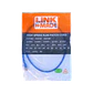 Cable Patch LINKMADE Cat6a Azul LSZH U/FTP 1m Inyectado Multifilar de Alta Velocidad - Miniatura 4
