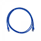 Cable Patch LINKMADE Cat6A U/FTP Azul LSZH, 1.5m, Inyectado, Multifilar - Miniatura 1