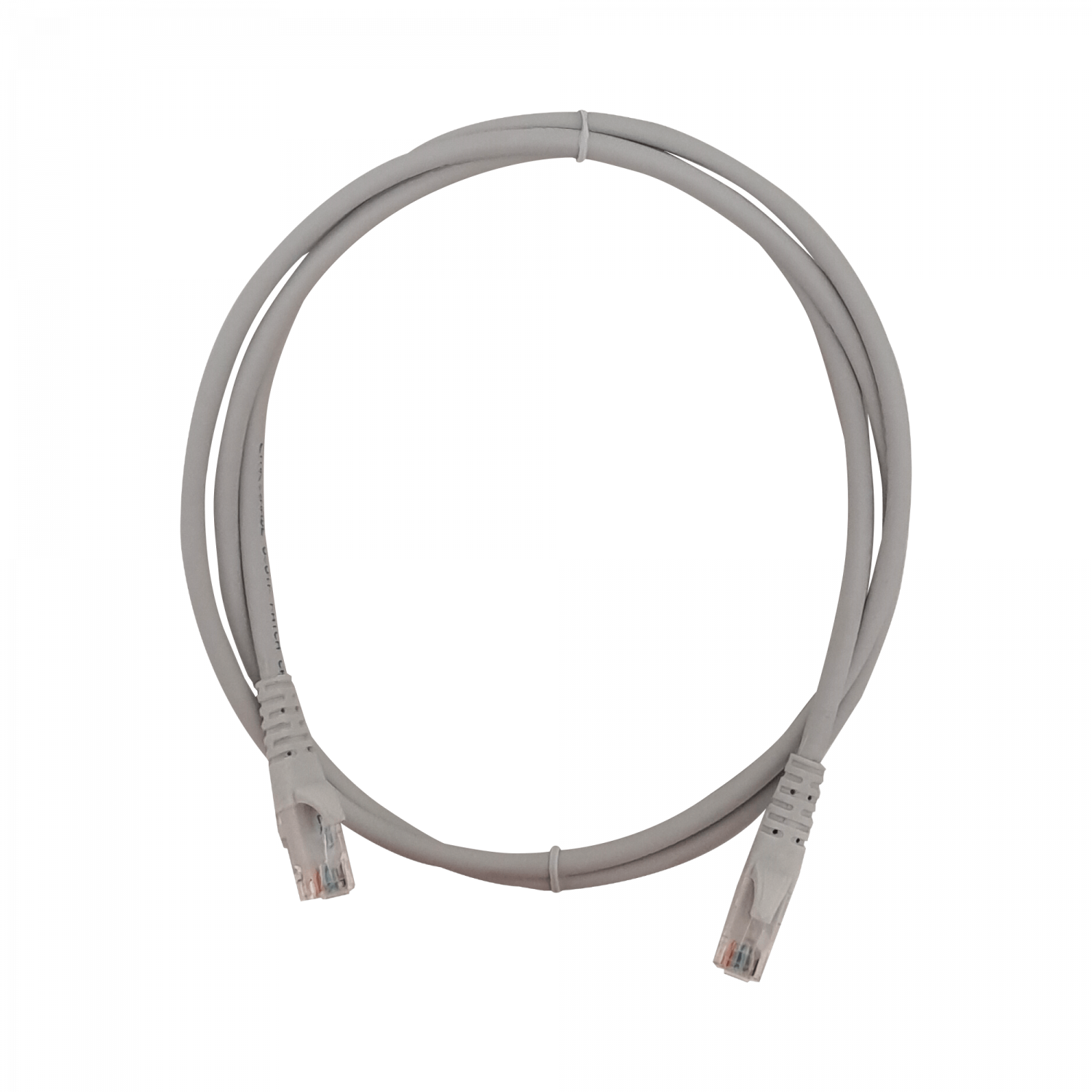 Cable Patch LINKMADE Cat6 Gris LSZH 1.5m Inyectado Multifilar para Conexiones Seguras y Rápidas 3
