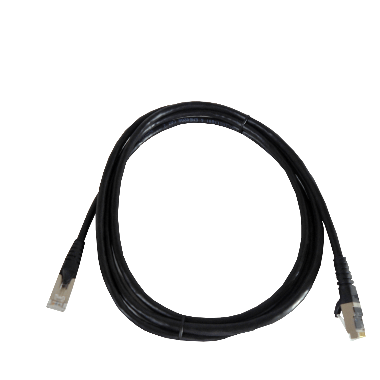 Cable Patch LINKMADE Cat6 Negro S/FTP LSZH 2 metros Inyectado Multifilar para Redes Profesionales 3