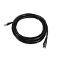 Cable Patch LINKMADE Cat6 S/FTP 5mt Negro LSZH Inyectado Multifilar - Miniatura 3