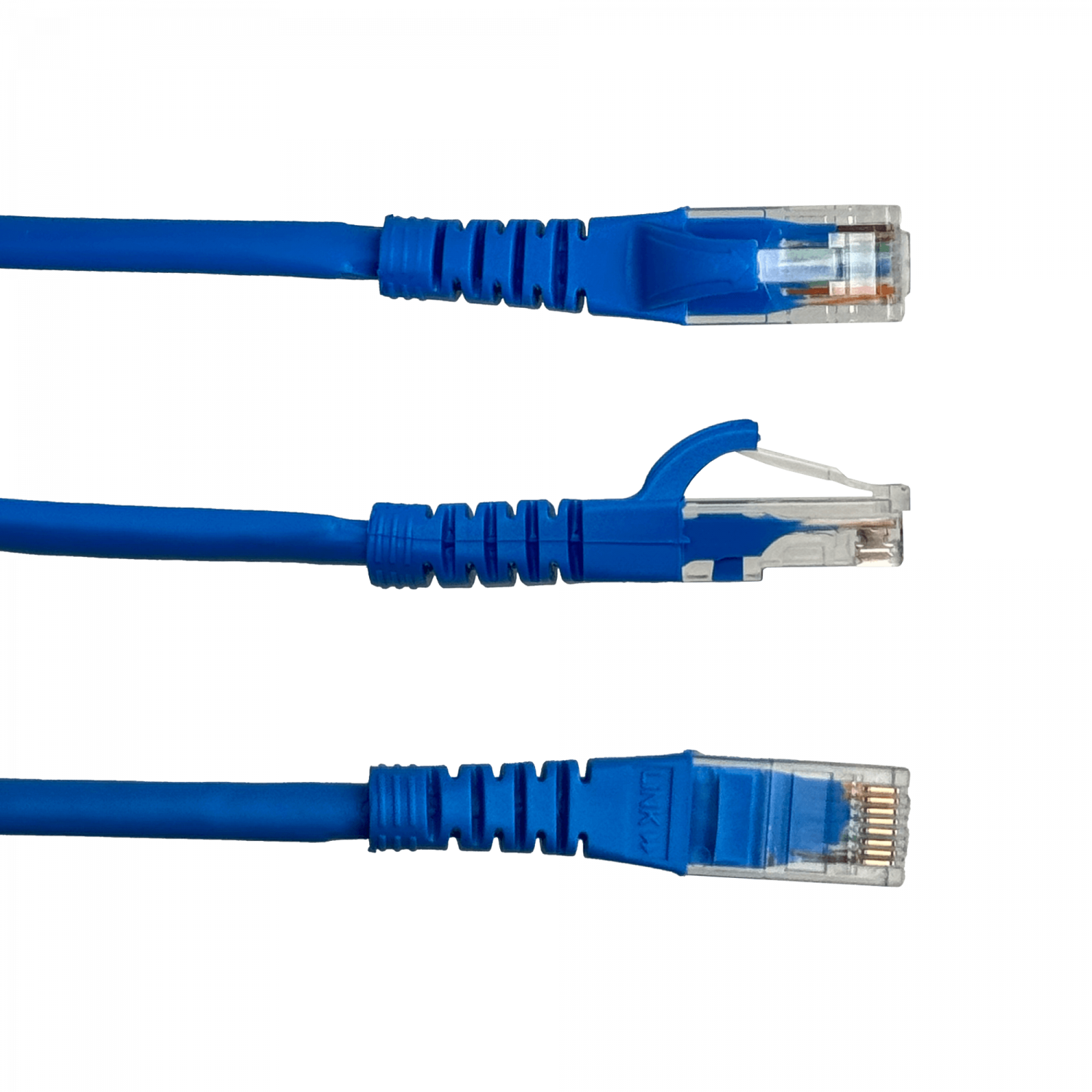 Cable Patch LINKMADE Cat5E Azul LSZH, 1.5m, Inyectado, Multifilar 1