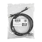 Cable Patch LINKMADE Cat5E Negro LSZH, 1.5m, Inyectado, Multifilar - Miniatura 1