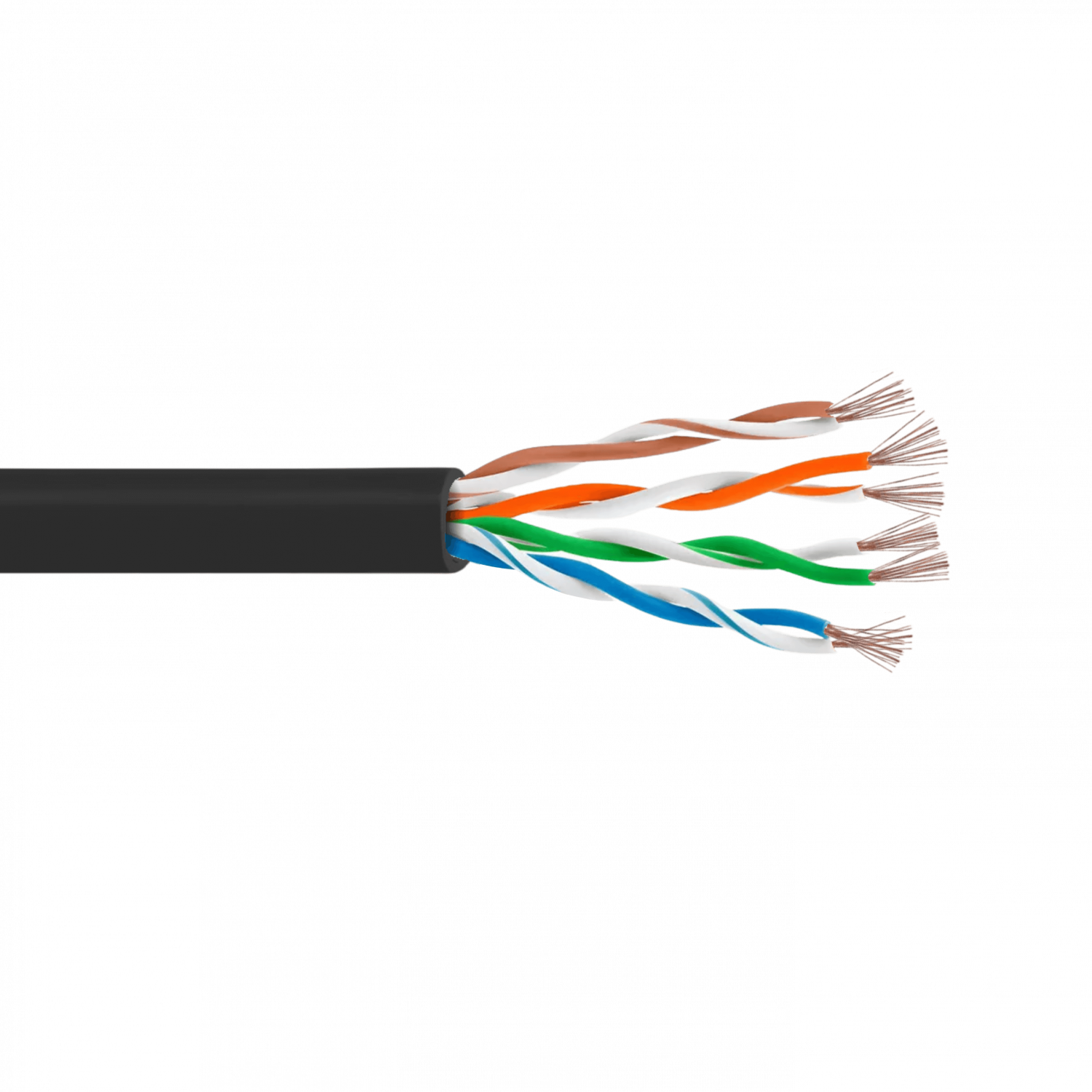 Cable Patch LINKMADE Cat5E Negro LSZH, 1.5m, Inyectado, Multifilar 2