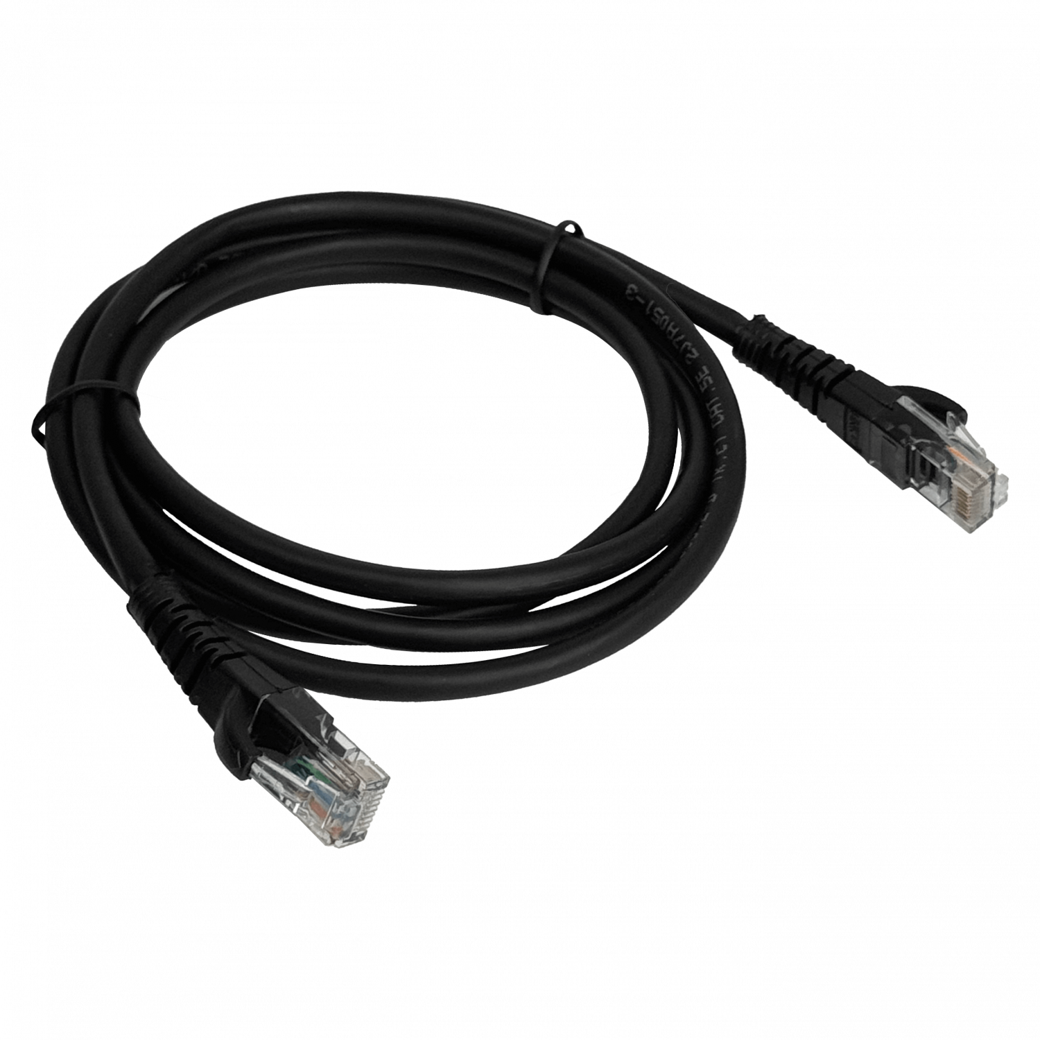 Cable Patch LINKMADE Cat5E Negro LSZH, 1.5m, Inyectado, Multifilar 3