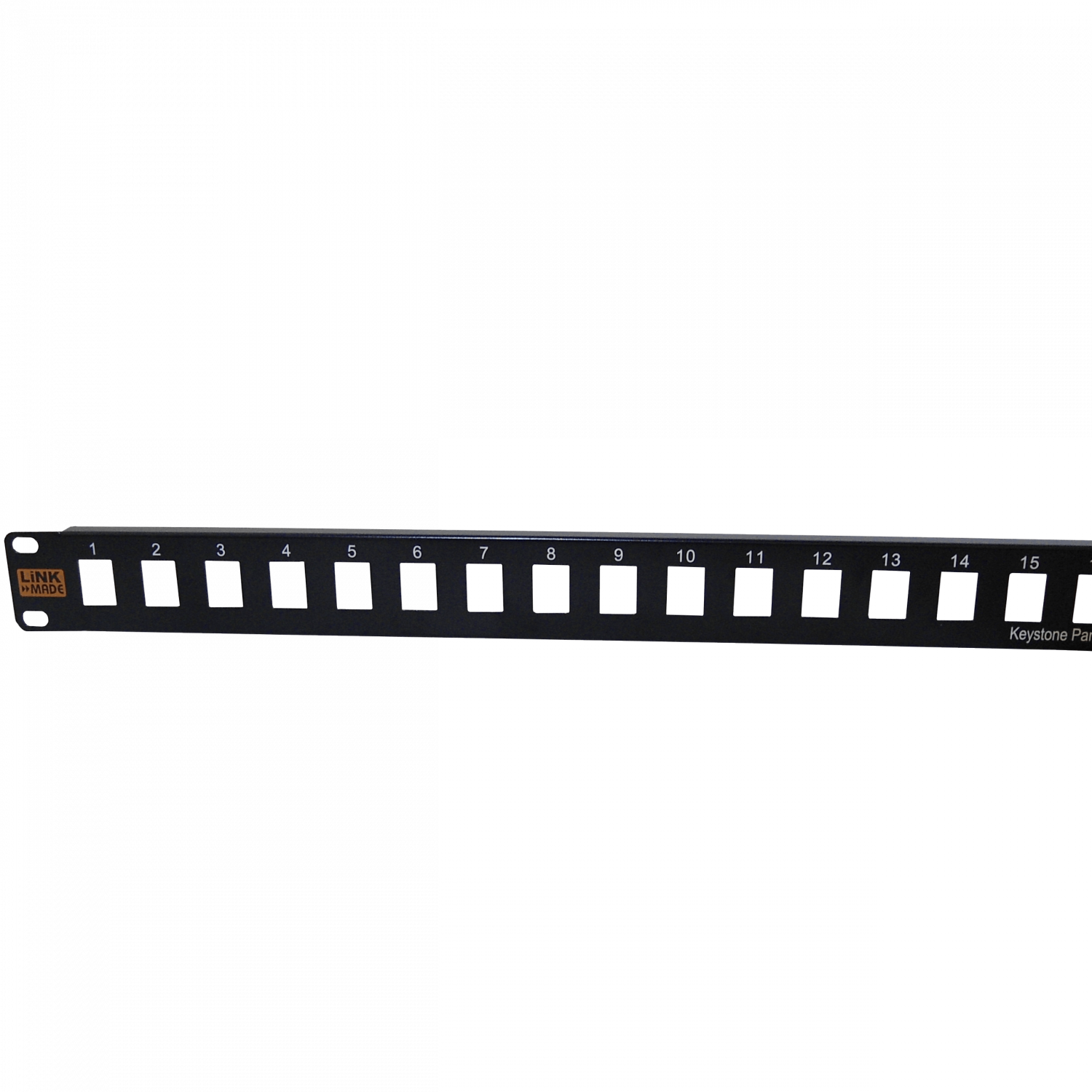 Cubierta Patch Panel Linkmade Keytstone 16, 1U 1