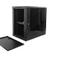 Gabinete Pared LINKMADE RK12-4L 12U Fondo 45cm Negro Incluye M6-4KIT y 2U - Miniatura 2