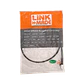 Cable Patch LINKMADE Cat6 S/FTP 1mt Negro LSZH Inyectado Multifilar - Miniatura 1