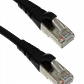 Cable Patch LINKMADE Cat6 S/FTP 1mt Negro LSZH Inyectado Multifilar - Miniatura 4