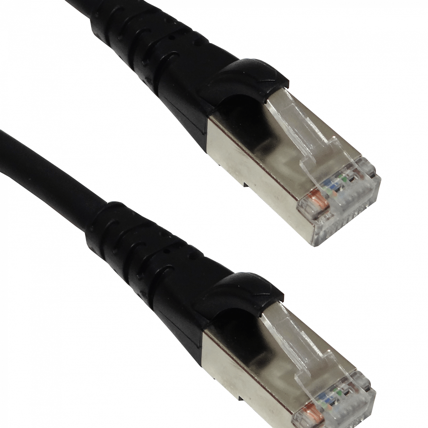 Cable Patch LINKMADE Cat6 S/FTP 7mt Negro LSZH Inyectado Multifilar 2