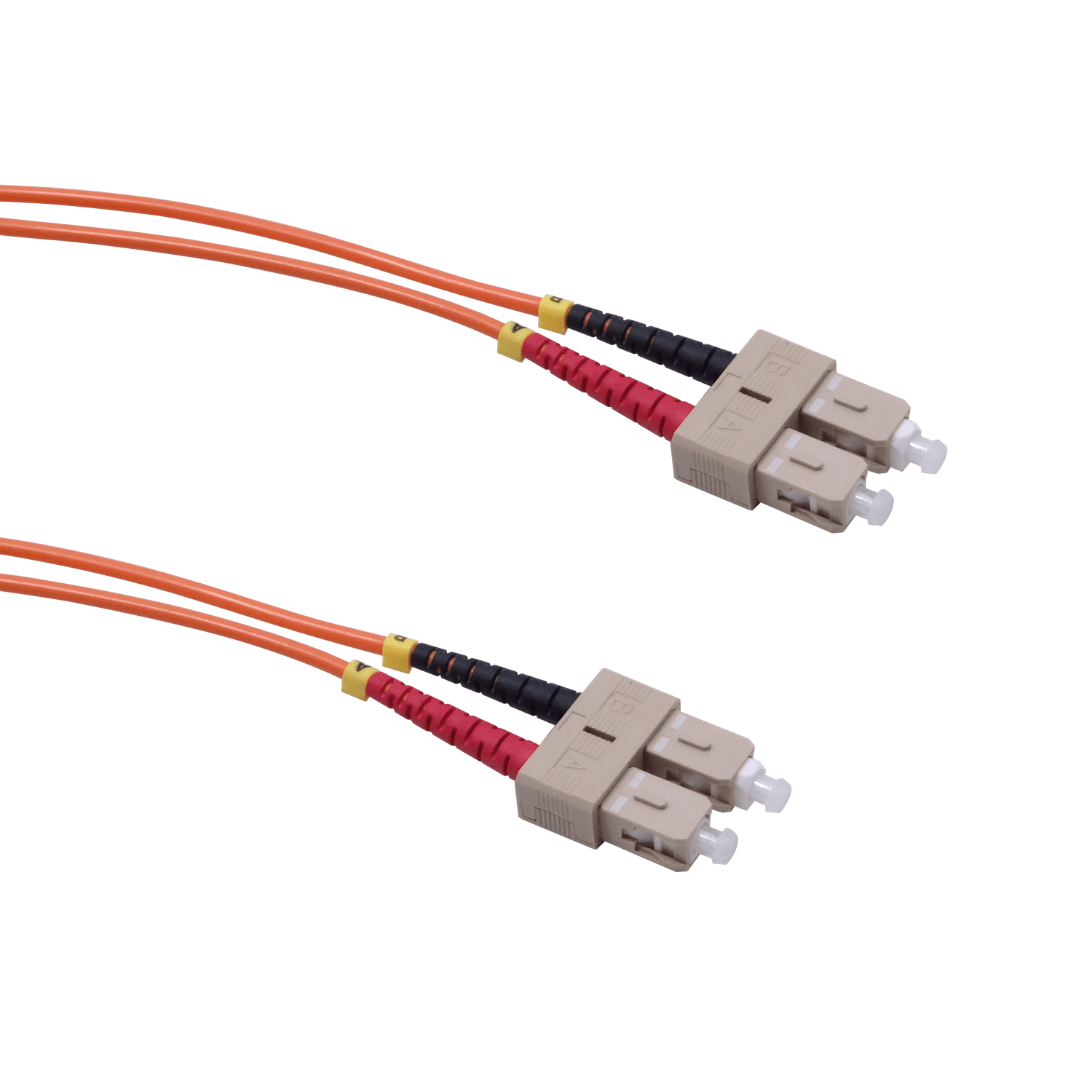 1mt SC-SC OM1 MultiModo MM Duplex Jumper Fibra 62.5/125um 3mm LSZH 1