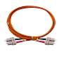 1mt SC-SC OM1 MultiModo MM Duplex Jumper Fibra 62.5/125um 3mm LSZH - Miniatura 2