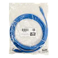 Cable Patch LINKMADE Cat5e 5mt Azul LSZH Inyectado Multifilar - Miniatura 2