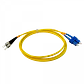 2mt ST/UPC-SC/UPC MonoModo SM Duplex Jumper Cable Fibra 9/125um 3mm - Miniatura 3