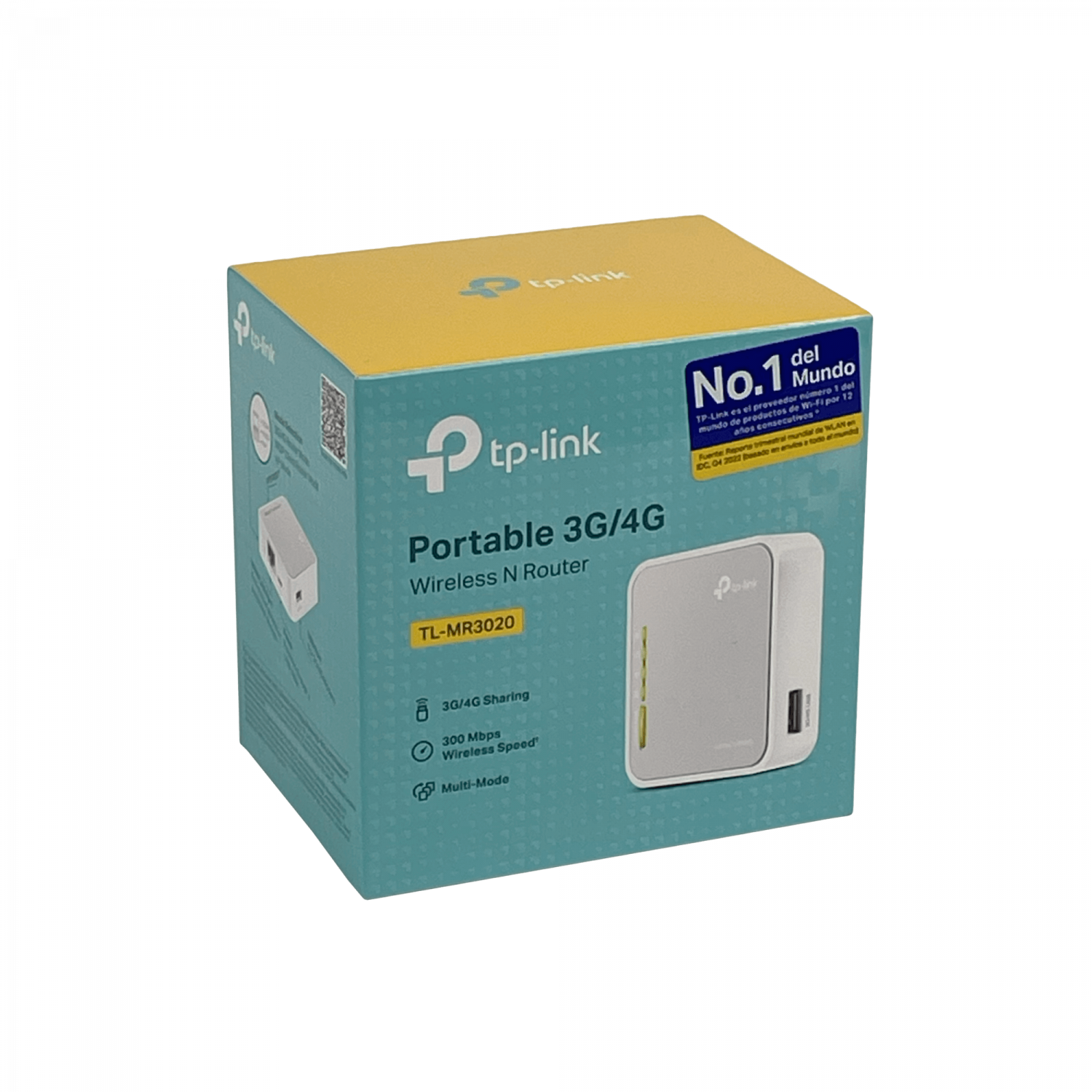 Router Inalámbrico TP-Link TL-MR3020, Conexión 3G/4G, Velocidad Inalámbrica de 150Mbps 3